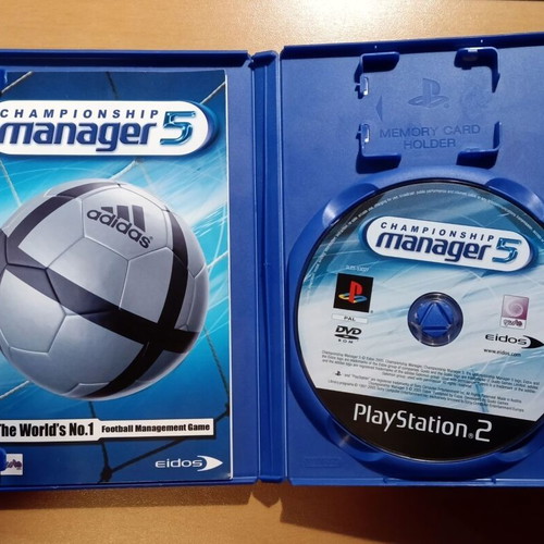 Championship Manager 5 PlayStation 2 (PS2) like new, complete