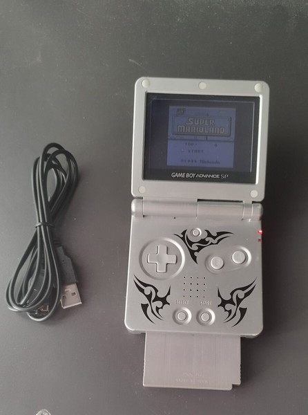 Gameboy Advance SP 001 Tribal + USB зарядно