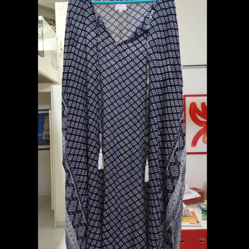 Caftan Achilleas Accessories like new, blue, viscose fabric