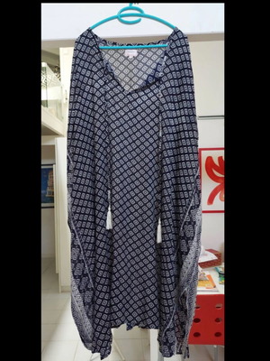 Caftan Achilleas Accessories like new, blue, viscose fabric