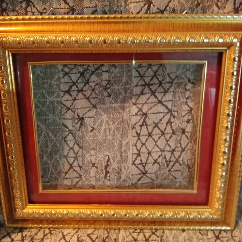 Old frame with glass like new 36x32