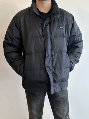 Asics Navy Puffer Jacket used, size L