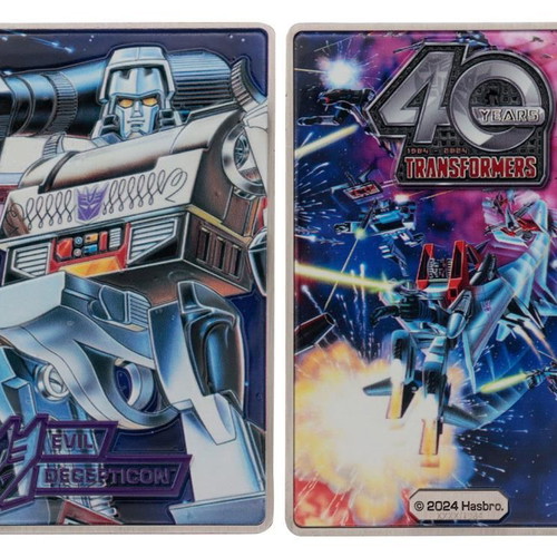 Transformers Megatron 40th Anniversary Limited Edition Metal Ingot new