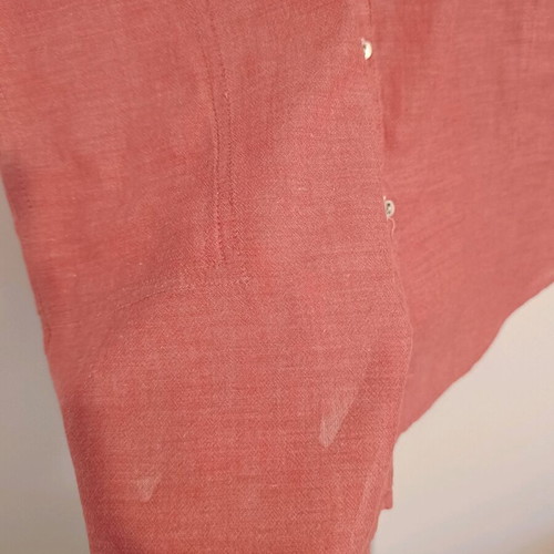 Zara coral shirt like new with buttons, size L