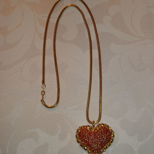Vintage necklace Made in USA 74cm like new