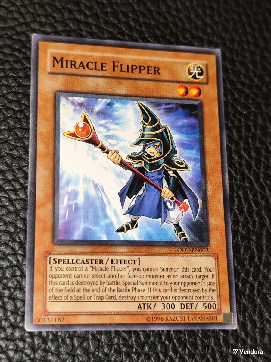 card flipper yugioh Yu-Gi-Oh! - Miracle (LODT-EN003) - Light of Destruction - Unlimited Edition may be 1st or Unlimited Edition Miracle Flipper Yu-Gi-Oh  