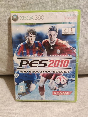 Pro Evolution Soccer PES 2010 Xbox 360 new, sealed
