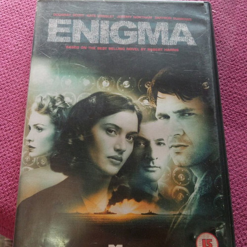 Enigma DVD like new, adventure, subbed, Kate Winslet