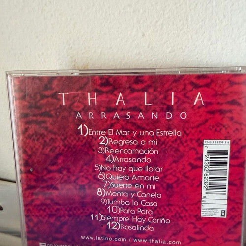 Thalia Arrasando CD like new, pop