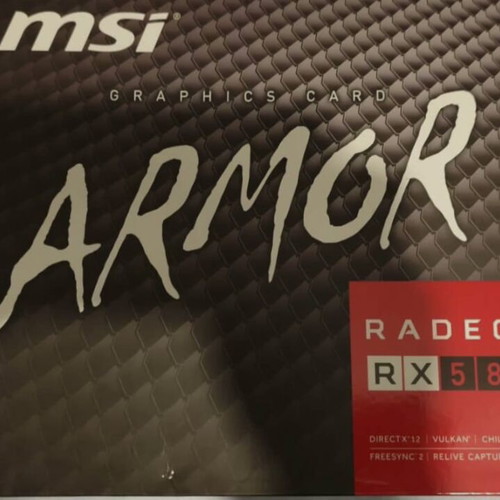 MSI Radeon RX 580 8GB Armor OC used graphics card