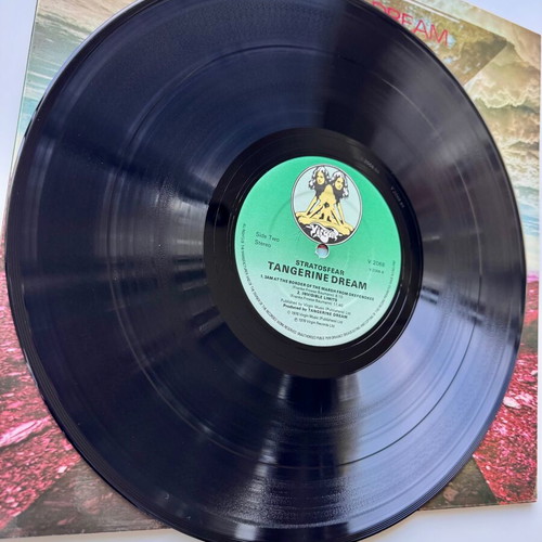 Tangerine Dream Stratosfear LP used, electronic genre, 1st UK 1976