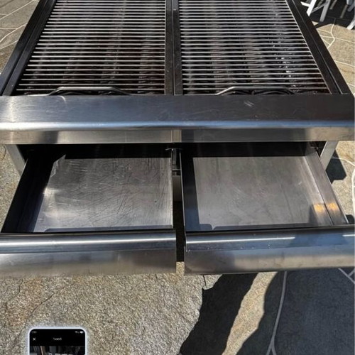 Double Gas Grill like new