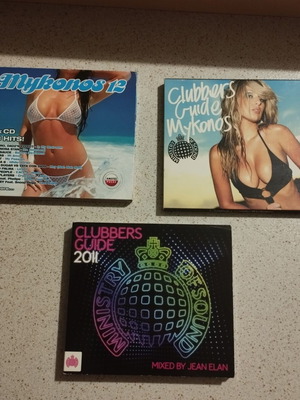 3 House music CDs with remixes