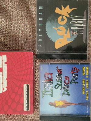 Company CDs with one double CD, all together