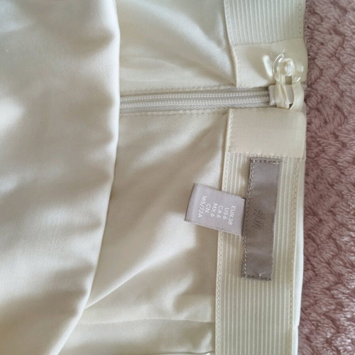 H&M midi skirt like new, ivory, size M