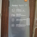 Xiaomi Redmi Note 11 Μαύρο 128GB σαν καινούργιο