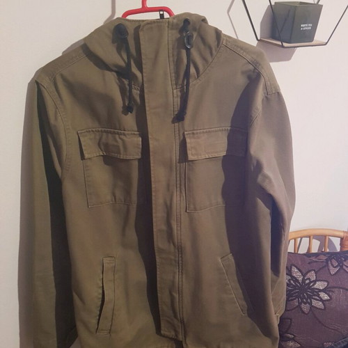 Jacket men's khaki like new, size S