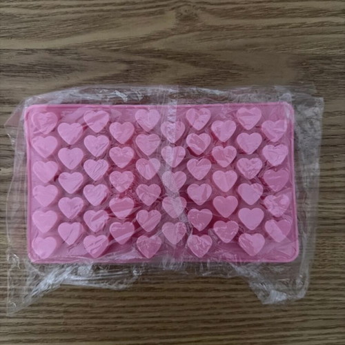 Silicone molds set, hearts shape