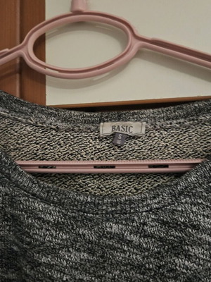 Juicy Basic blouse used, gray, size S