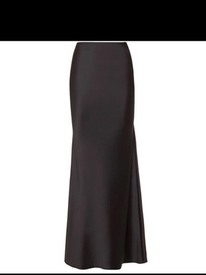 Сатенена пола Vassia Kostara XL черна нова