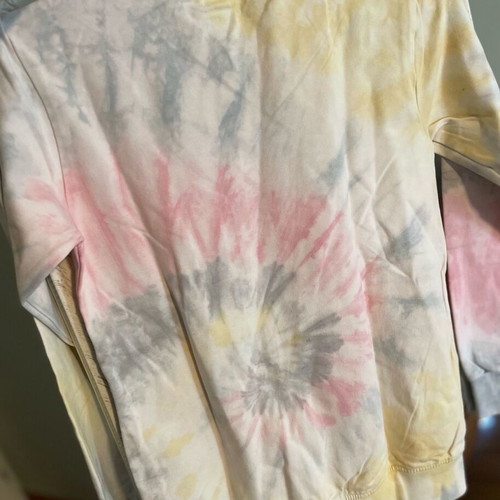 Children's tie-dye sweatshirt used for 12-13 years