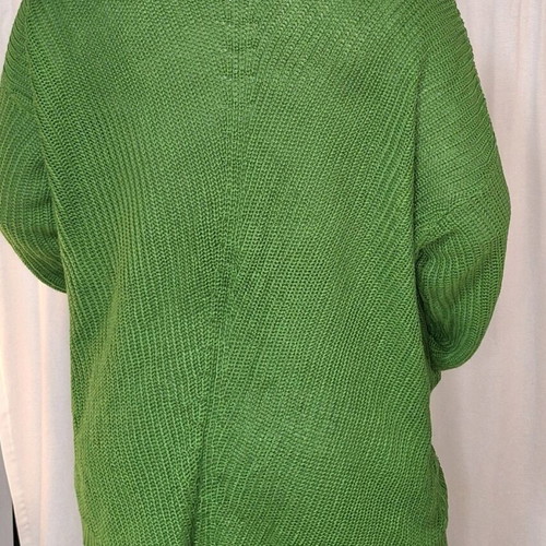 Stradivarius green cardigan like new size M