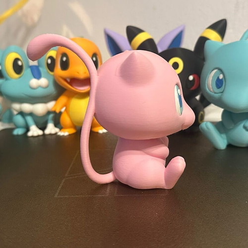 Mew Chibi collectible Pokémon figure
