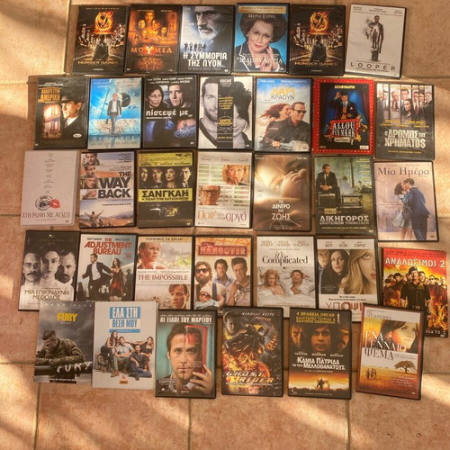 DVD pack of 34, like new