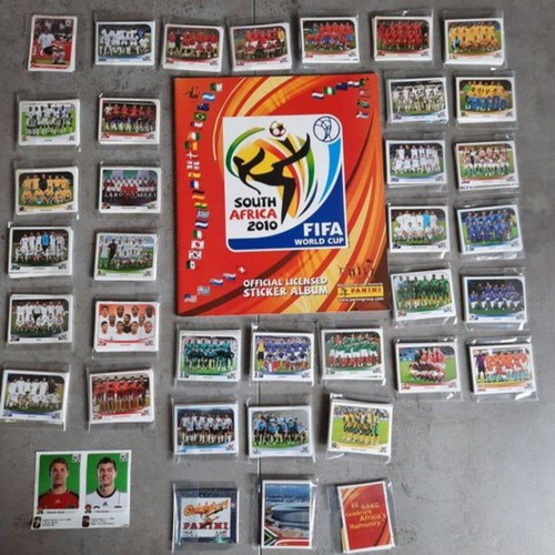 World Cup 2010 Album new with complete sticker set