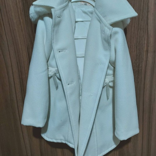 Coat for 3-year-old girl like new, beige