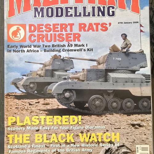 Military Modelling magazine January 2006 like new