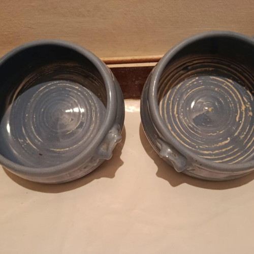 Ceramic bowls used