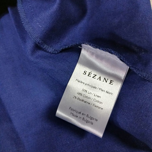 Sezane women's dress new, blue, XXL