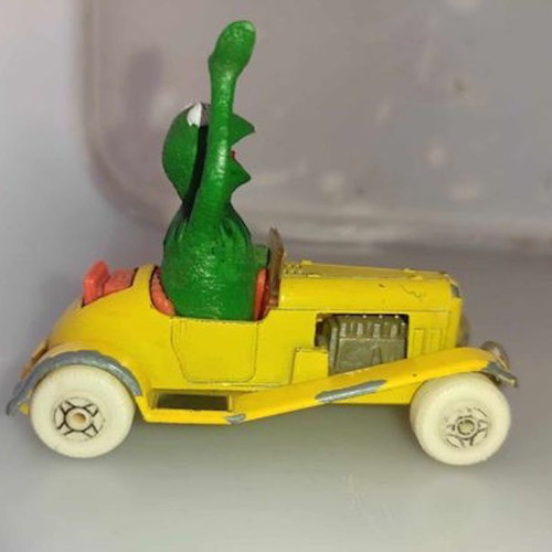Corgi Muppet Show 2030 Kermit toy car used