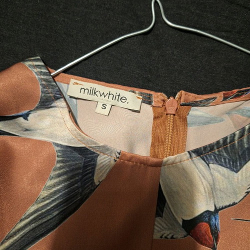 Milkwhite dress like new, size S / 36 / 8