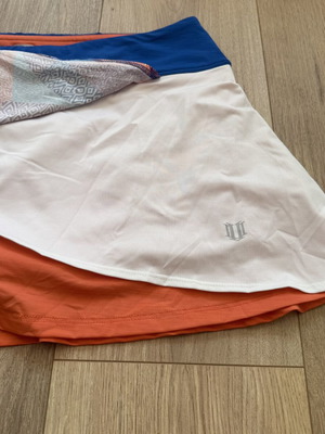 Eleven by Venus Williams tiered multicolor tennis workout skort size L like new
