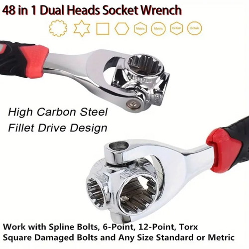 Universal Wrench 48 in 1 New with Built-in Magnet