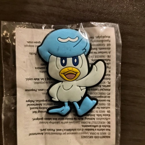 Collectible Pokemon magnets Quaxly and Sprigatito new