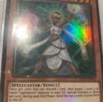 Lumina Lightsworn Summoner Yu-Gi-Oh! card like new, vintage print