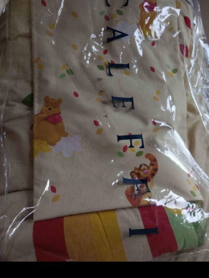 Одеяло употребявано със спално бельо и калъфка