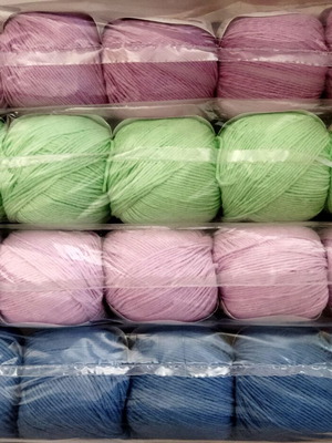 Kartopu Amigurumi knitting yarn set 40 new cotton and acrylic threads