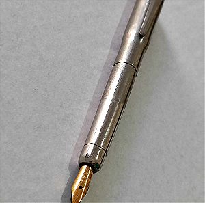 Vintage Πένα με Επίχρυση Μύτη Curvex 14k
