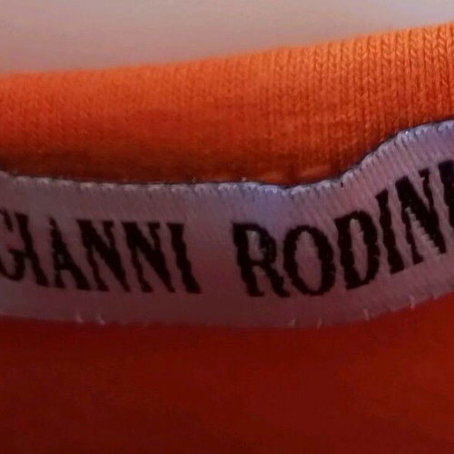 Gianni Rodini summer sleeveless blouse like new, orange