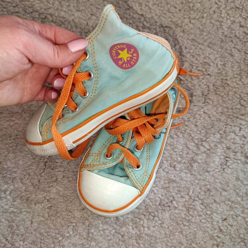 All Star boots with embroidery used, size 23