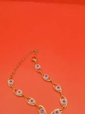 Women's bracelet with 9 evil eyes new
