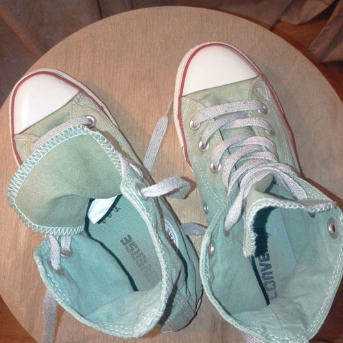 Converse All Star Chuck Taylor used, size 36, pistachio