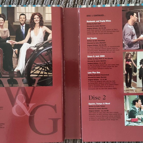 Will & Grace Season 3 DVD used, original digipack, region 1