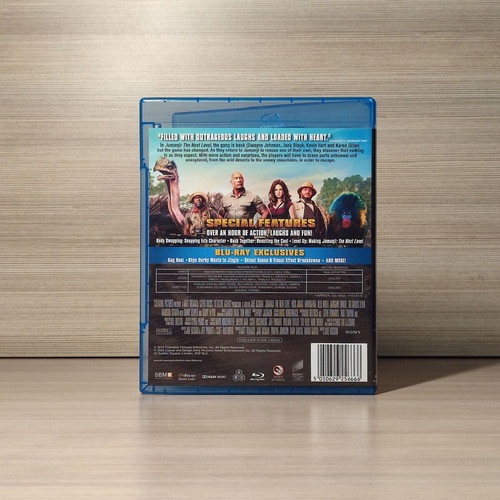 Jumanji The Next Level Blu-Ray like new with Greek and Bulgarian subtitles