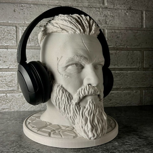 Ragnar Lothbrook Headset Stand new, Viking warrior design