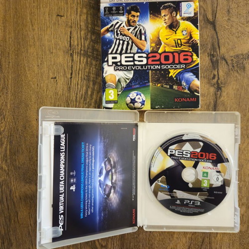 PS3 game pack with Resident Evil 5, Resident Evil 6, PES 2016